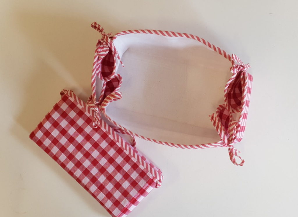 corbeille en tissu